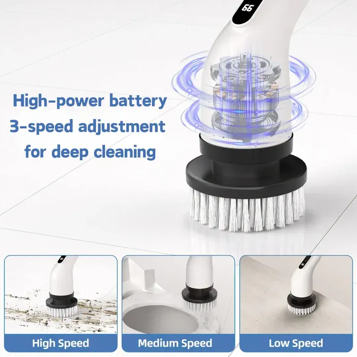 9-in-1 Cordless Electric Cleaning Brush