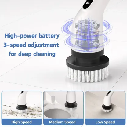 9-in-1 Cordless Electric Cleaning Brush