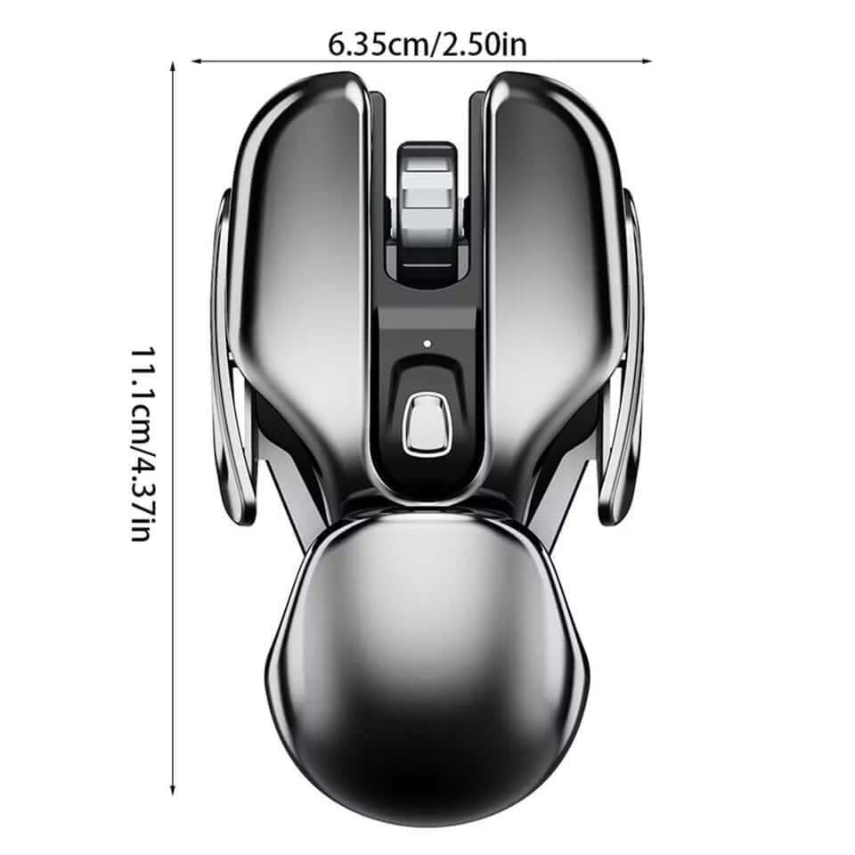 Wireless Ergonomics Metal Mouse-SLOOSELYK
