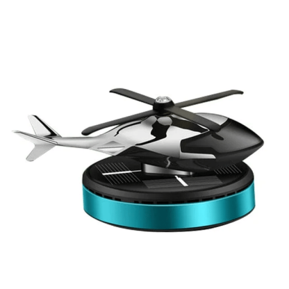 (⏰49% OFF)-🎁Metal Solar Helicopter Air Freshener v2.0 - 🔥Free air freshener-SLOOSELYK