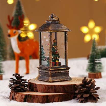 (🌲Early Christmas Sale- SAVE 48% OFF)Snow Globe Christmas Lantern Decorations-SLOOSELYK
