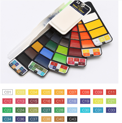 🎅Early Christmas Sale-49% OFF🎁Handy Watercolor Travel Kit-SLOOSELYK