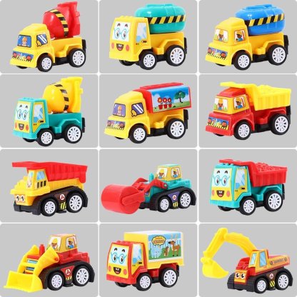 🐰 🐣12 Prefilled Easter Eggs With Pull Back Cars🚚-SLOOSELYK