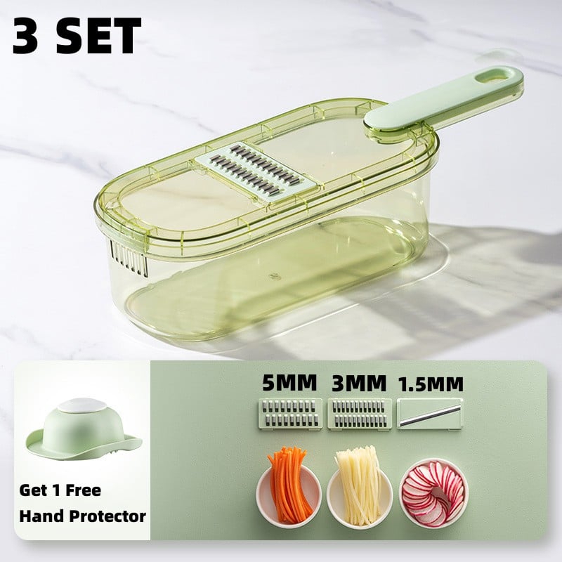 🔥New Year Promotion - 49% OFF🔥Kitchen Mult-Functional Vegetable & Meat Slice Cuts Set-SLOOSELYK