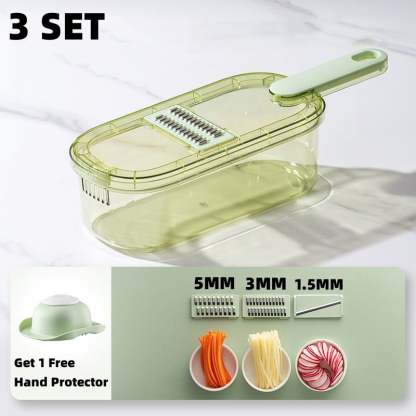 🔥New Year Promotion - 49% OFF🔥Kitchen Mult-Functional Vegetable & Meat Slice Cuts Set-SLOOSELYK