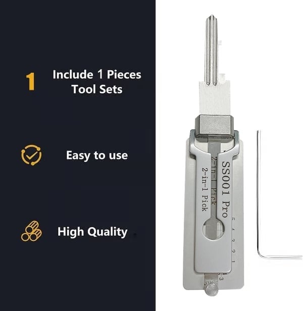 Stainless Steel Master Key Decoder-SLOOSELYK