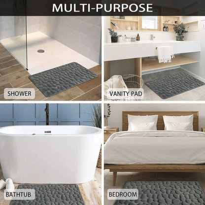 💥Cobblestone Embossed Bathroom Bath Mat💥-SLOOSELYK