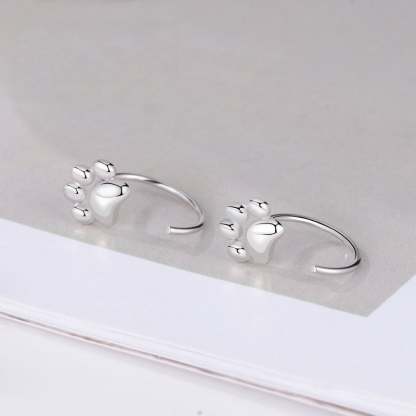 Cute Little Paws Earrings-SLOOSELYK
