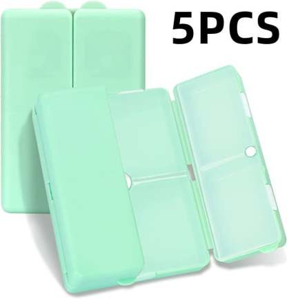 🔥BUY 2 GET 1 FREE - Daily Pill Organizer, 7 Compartments Portable Pill Case Travel Pill Organizer,[Folding Design]Pill Box-SLOOSELYK