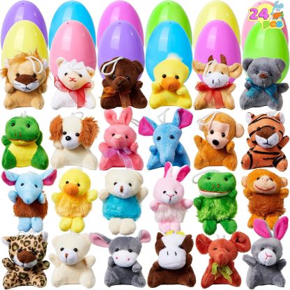 🎁Easter Hot Sale 50% OFF😍Prefilled Easter Eggs with Toys and Stickers for Egg Hunts