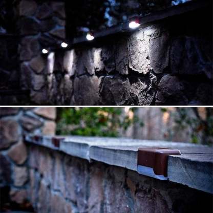 LED Solar Lamp Path Staircase Outdoor Waterproof Wall Light-SLOOSELYK