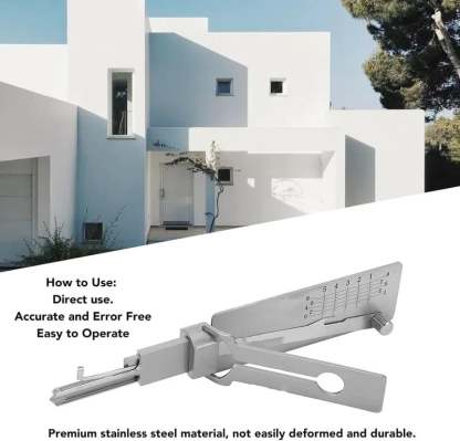 Stainless Steel Master Key Decoder-SLOOSELYK