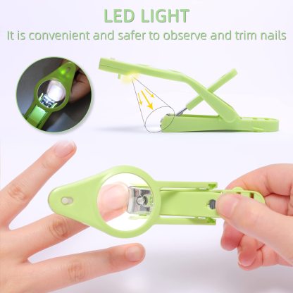 LED lamp professional nail scissors[BUY 1 GET 1 FREE]-SLOOSELYK
