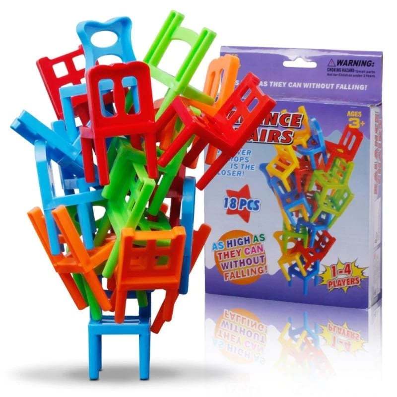 Hot Sale 48% OFF - Chairs Stacking Tower Balancing Game-SLOOSELYK