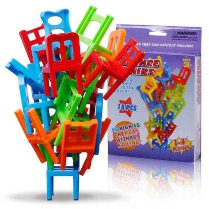 Hot Sale 48% OFF - Chairs Stacking Tower Balancing Game-SLOOSELYK