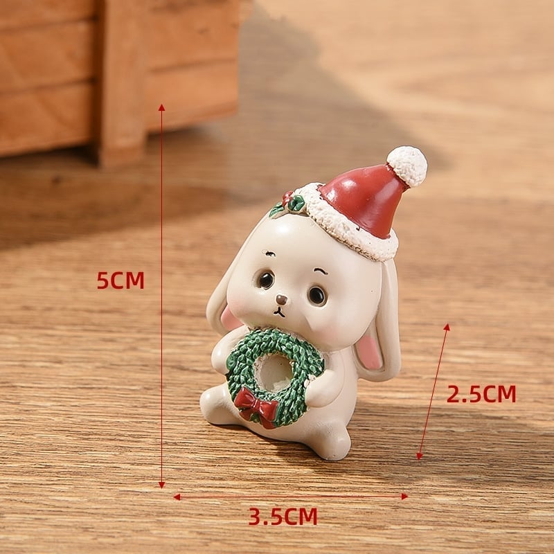 Handmade animal Santa ornaments 🎄 (48% off for Christmas🔥)-SLOOSELYK
