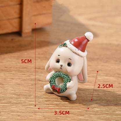 Handmade animal Santa ornaments 🎄 (48% off for Christmas🔥)-SLOOSELYK