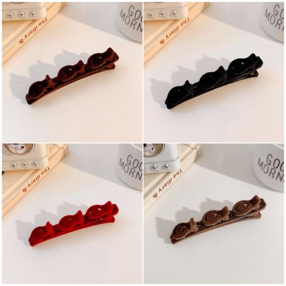🌸Flocking Braided Hair Clip-SLOOSELYK