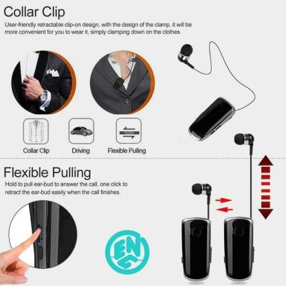 Collar-clip Bluetooth Headset-SLOOSELYK