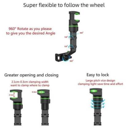 Multifunctional Rearview Mirror Phone Holder🔥HOT SALE🔥-SLOOSELYK