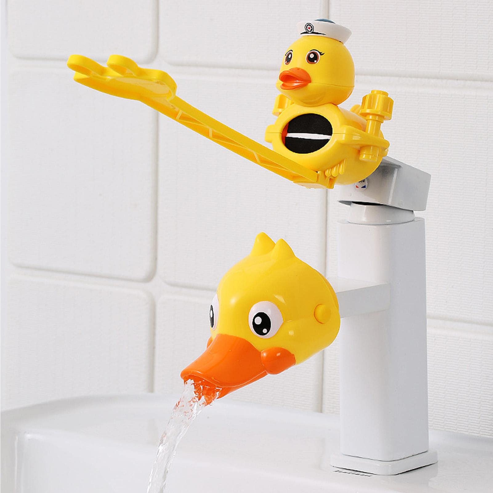 Cute little yellow duck faucet extender-SLOOSELYK