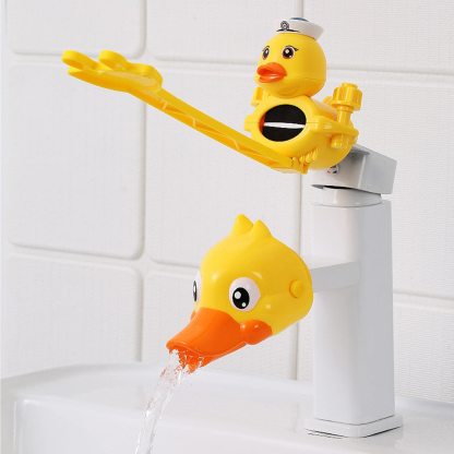 Cute little yellow duck faucet extender-SLOOSELYK