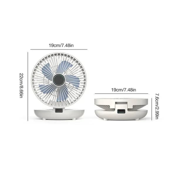 🔥Hot Sale 🔥Portable wall-mounted fan👍-SLOOSELYK