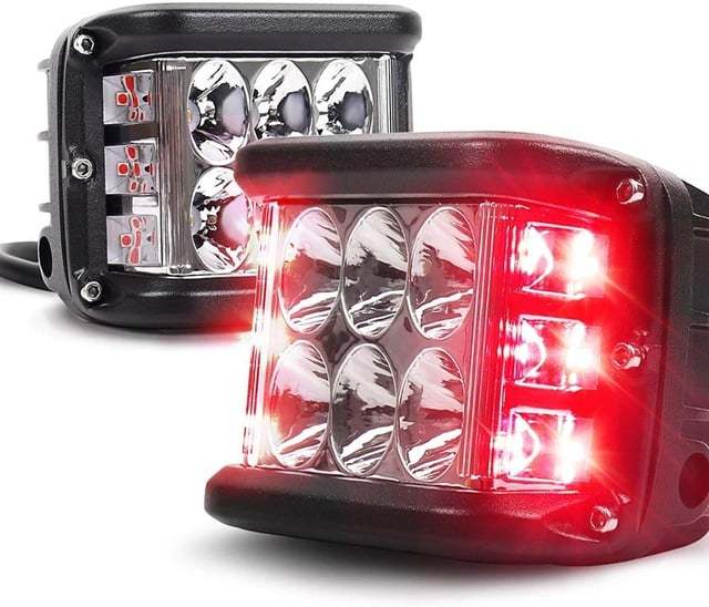3.75” Dual Side Shooter Dual Color Strobe-SLOOSELYK