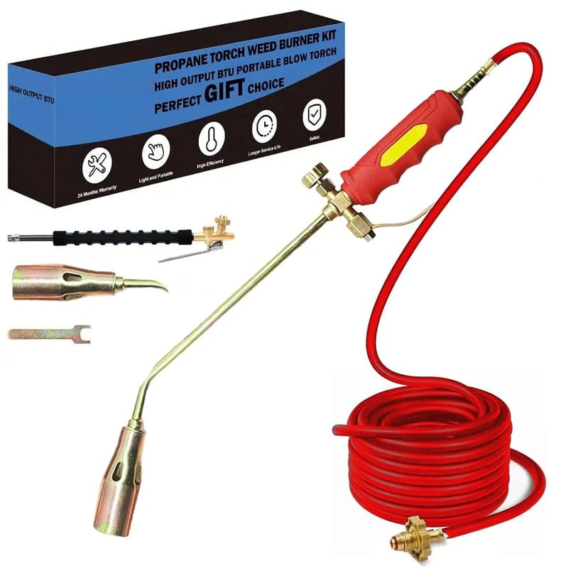 🏆Flash Sale⚡ 50K+ SOLD! Almost Gone-💥🎉🔥NEW Propane Torch Weed Burner Kit