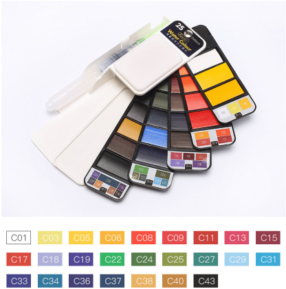 🎅Early Christmas Sale-49% OFF🎁Handy Watercolor Travel Kit-SLOOSELYK