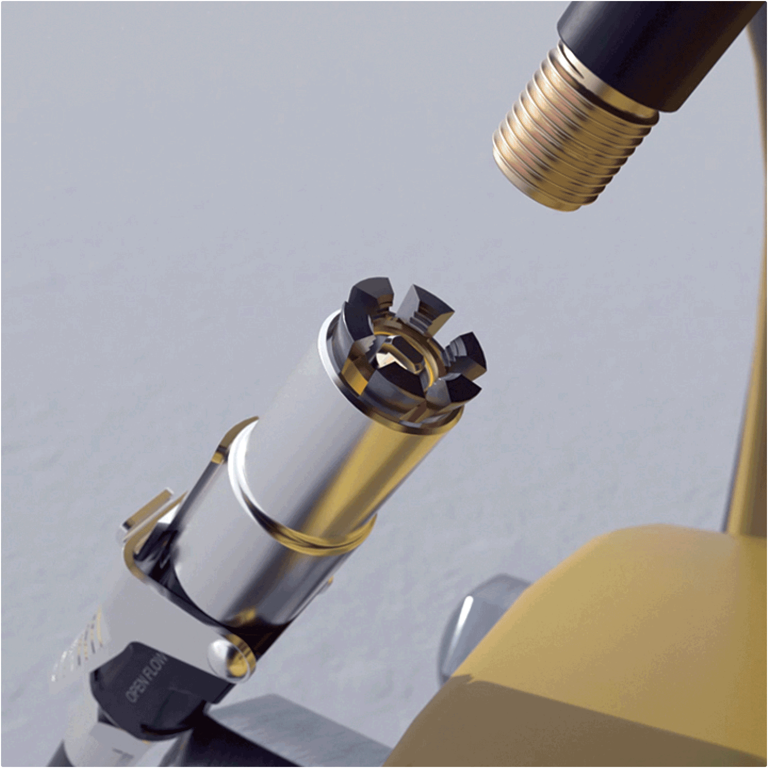 LockNFlate® Locking Air Chuck - Straight or 90-Degree