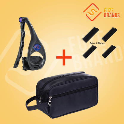 The Original Men’s Back & Body Shaver – Pain-Free Wet/Dry Grooming with Extra-Long Foldable Handle