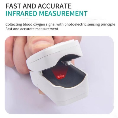 Portable high-precision non-invasive blood glucose and blood oxygen monitor