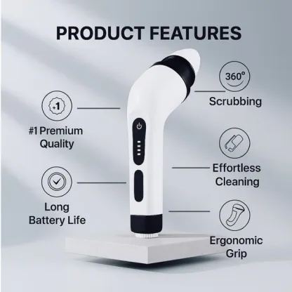 9-in-1 Cordless Electric Cleaning Brush