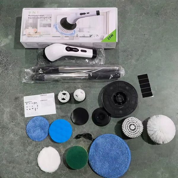 9-in-1 Cordless Electric Cleaning Brush