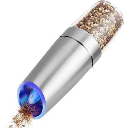 Automatic Electric Gravity Induction Salt and Pepper Grinder-SLOOSELYK