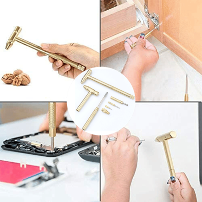49% OFF🎁5 in1 Micro Mini Multifunction Copper Hammer-SLOOSELYK