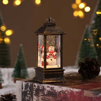 (🌲Early Christmas Sale- SAVE 48% OFF)Snow Globe Christmas Lantern Decorations-SLOOSELYK