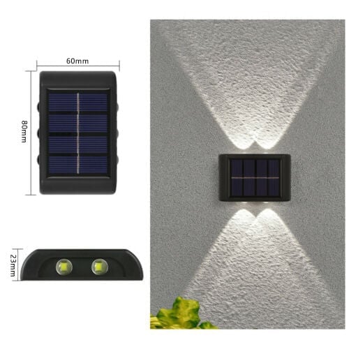 Waterproof Solar Powered Outdoor Patio Wall Decor Light🔥BUY MORE SAVE MORE-SLOOSELYK