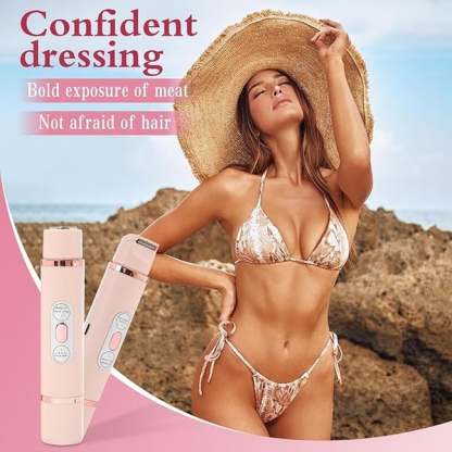 🏆Only £12.99 Last Day Promotion!🎁Comfort 2 in 1 Electric Lady Shaver