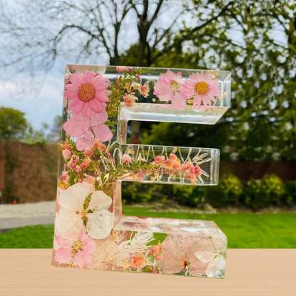 ❤️Mother's Day Specials - 49% OFF🎁Handmade floral resin letter 🌸(Limited Edition)-SLOOSELYK