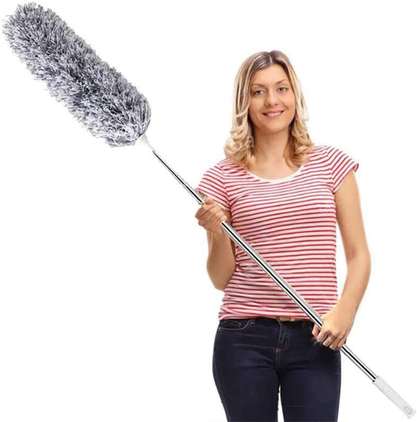 (Hot Sale 48% OFF)Microfiber Feather Extendable Duster(Stretch to 280cm/110in)-SLOOSELYK
