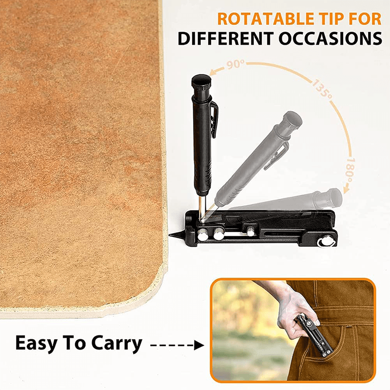 Crayon de Construction Multifonctionnel Outil De -Scriber Tool-SLOOSELYK