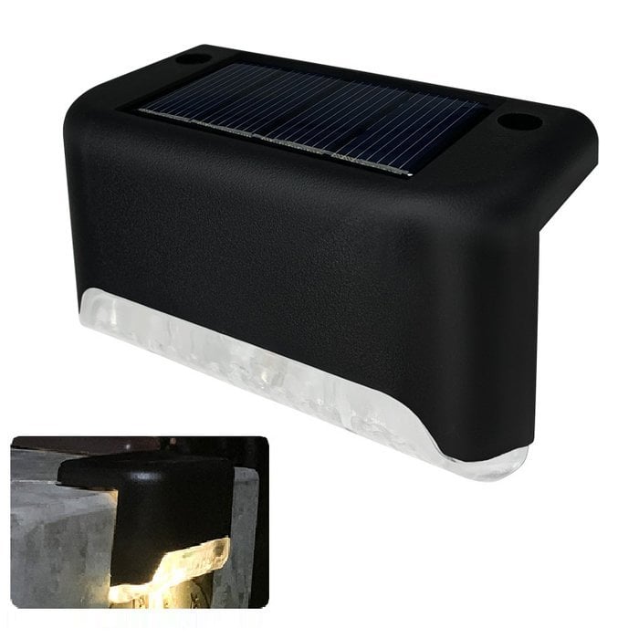 LED Solar Lamp Path Staircase Outdoor Waterproof Wall Light-SLOOSELYK