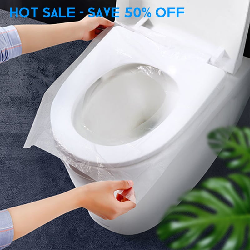 Hot Sale - SAVE 50% OFF🔥 Toilet Seat Cover(Biodegradable) -🔥Buy 40 get 60 Free (100pcs)-SLOOSELYK
