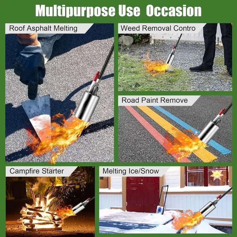 🏆Flash Sale⚡ 50K+ SOLD! Almost Gone-💥🎉🔥NEW Propane Torch Weed Burner Kit