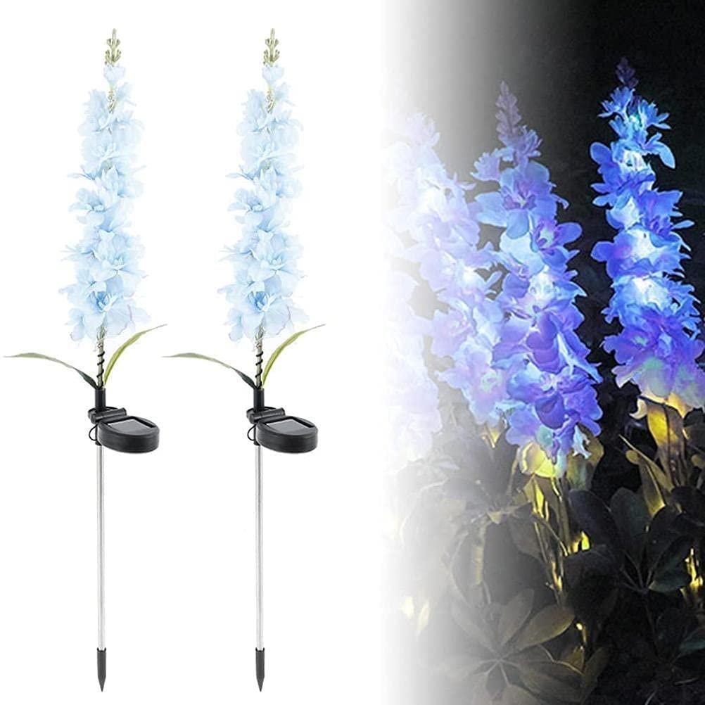 Outdoor Solar Violet Flower Lights-SLOOSELYK