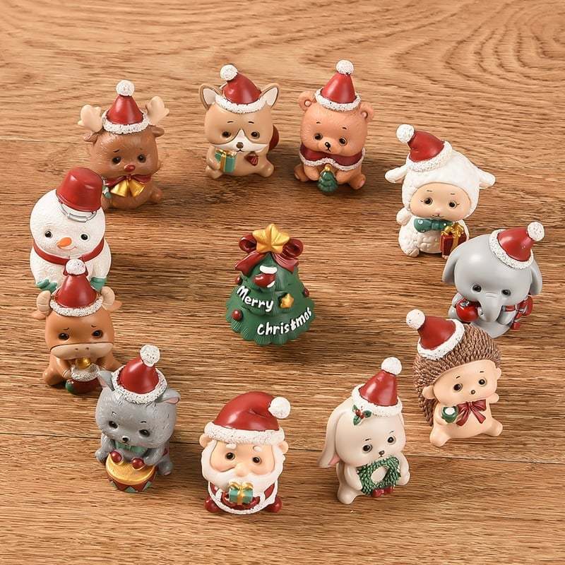 Handmade animal Santa ornaments 🎄 (48% off for Christmas🔥)-SLOOSELYK