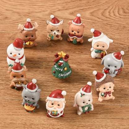 Handmade animal Santa ornaments 🎄 (48% off for Christmas🔥)-SLOOSELYK