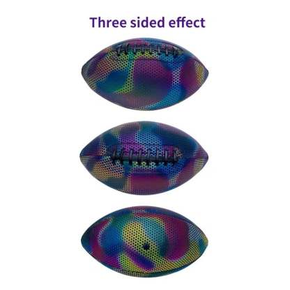 HOLOGRAPHIC GLOWING REFLECTIVE FOOTBALL-SLOOSELYK